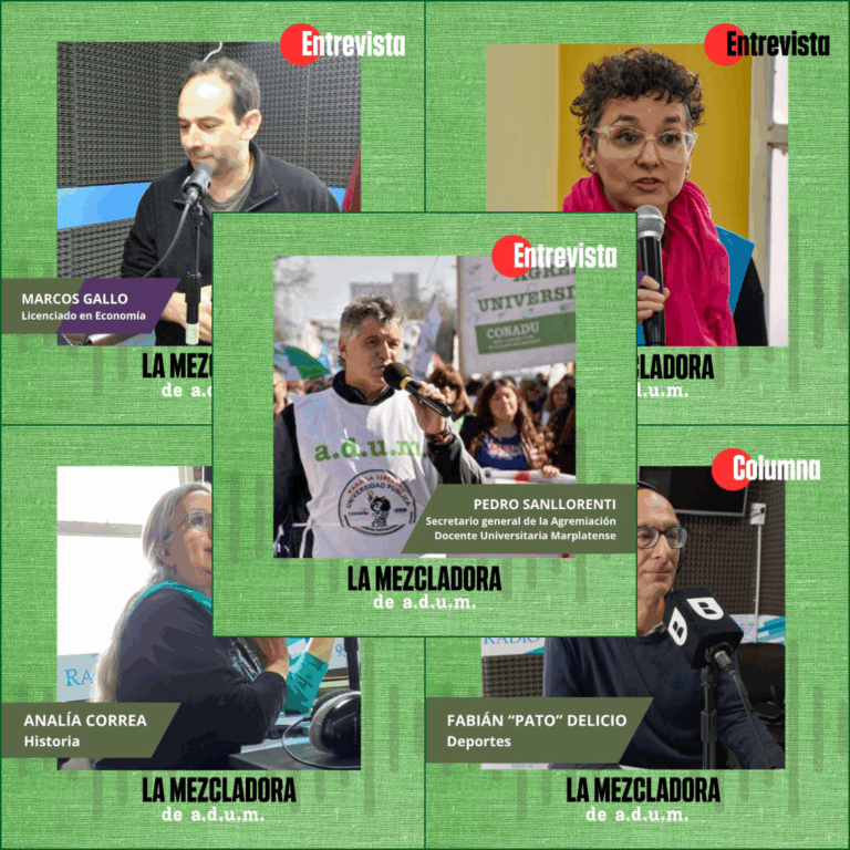 La mezcladora: Semana 9 de Agosto