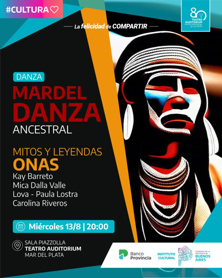Entradas al Ciclo Mardel Danza: Mitos y leyendas Onas