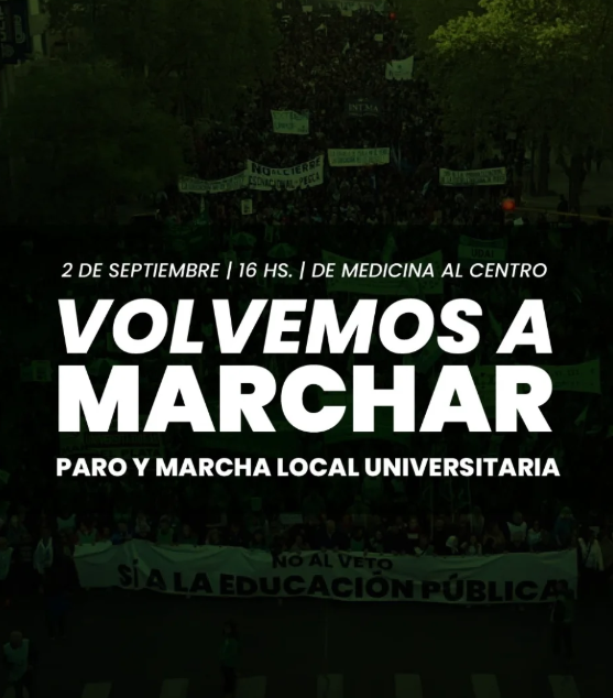 Marcha local Universitaria 2-9