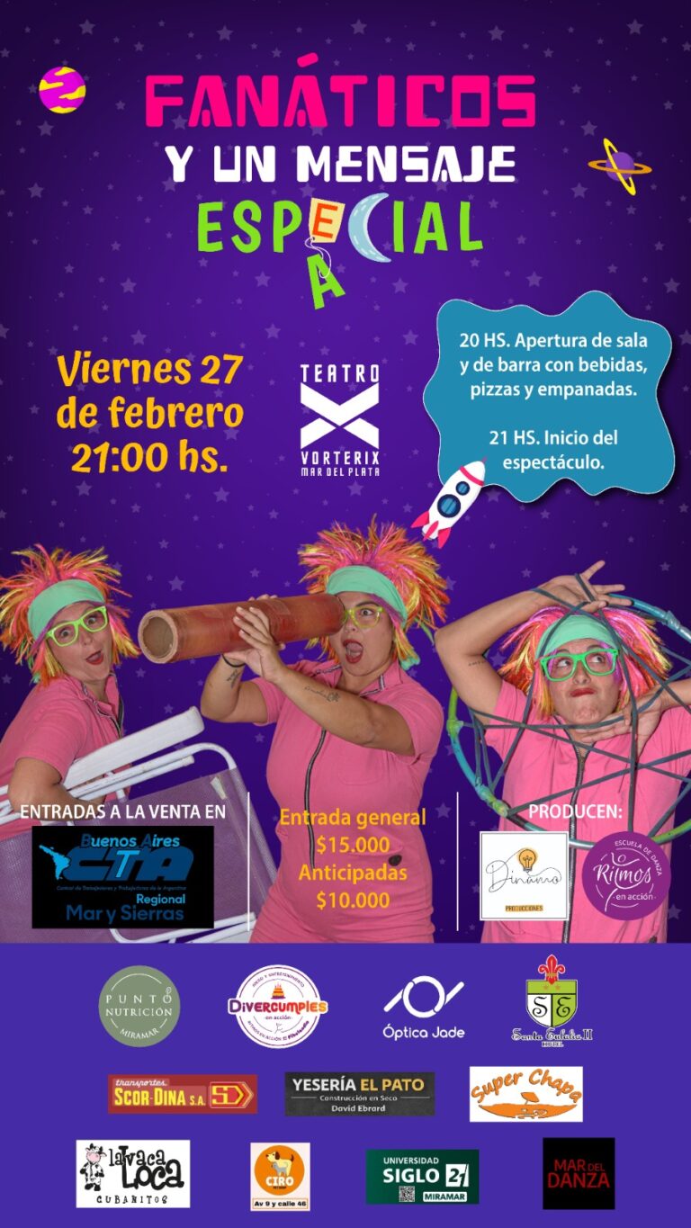 Promoción Espectáculo: Fanáticos y un Mensaje Espacial (Especial)
