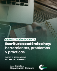 Nuevo curso gratuito de adum ”Escritura académica hoy: herramientas, problemas y prácticas”
