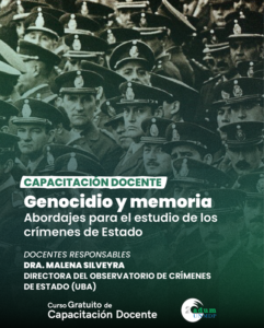 Nuevo curso gratuito de adum “Genocidio y Memoria”