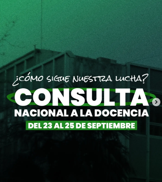 CONSULTA NACIONAL: medidas de fuerza